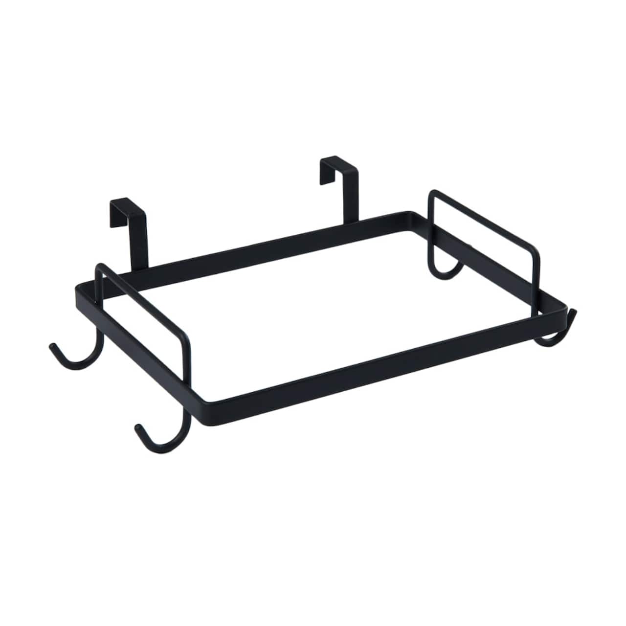 Household Essentials Metal Over the Door Trash Bag Holder